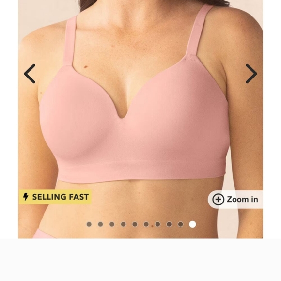 Truekind Other - Truekind Supportive Comfort Wireless Shaping Bra NWT ROSE Tan